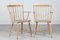 Windsor Beech Armchairs in the style of Børge Mogensen, Denmark, 1970s, Set of 2 1