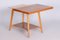 Mid-Century Czech Beech and Oak Folding Table, 1950s 11