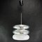 Space Age 6803 Ceiling Lamp in Opal Glass from Doria Leuchten Germany, 1970s 9