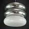 Space Age 6803 Ceiling Lamp in Opal Glass from Doria Leuchten Germany, 1970s 10