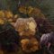 Natura morta con viole, olio su pannello, con cornice, 1880s, Immagine 9