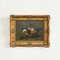 Natura morta con viole, olio su pannello, con cornice, 1880s, Immagine 2