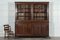Large English Oak Glazed Housekeepers Cabinet, 1870, Image 4