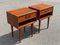 Teak Nightstands attributed to Johannes Andersen for Dyrlund, 1963, Set of 2, Image 9