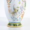 19th Century Hand Painted Ceramic Vases, Set of 2 5
