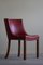 Danish Modern Chairs in Oak and Leather by Kaj Gottlob, 1950s, Set of 2, Image 6