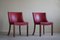 Danish Modern Chairs in Oak and Leather by Kaj Gottlob, 1950s, Set of 2, Image 10