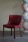 Moderne dänische Stühle aus Eiche & Leder von Kaj Gottlob, 1950er, 2er Set 7