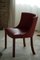 Danish Modern Chairs in Oak and Leather by Kaj Gottlob, 1950s, Set of 2 17