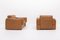 Italienische Moderne Cognac Leder Clubsessel, 2 . Set 4