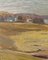 Golden Meadows, 1950s, Oil on Board, Framed 13