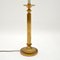 Antique Fluted Brass Table Lamps, 1920, Set of 2, Image 7