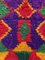 Large Runnercolorful Boucherouite Berber Rug in Cotton, Image 9