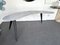 Mid-Century Italian Marble and Metal Boomerang Compass Console Table, 1970s 1