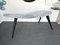 Mid-Century Italian Marble and Metal Boomerang Compass Console Table, 1970s, Image 3