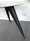 Mid-Century Italian Marble and Metal Boomerang Compass Console Table, 1970s 10