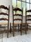 Pailled Provencal Rustic Chairs, 1950s, Set of 4, Image 18