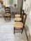 Pailled Provencal Rustic Chairs, 1950s, Set of 4 28