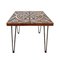 Square Side Table with Spanish Tile Top 1