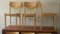 Danish Plywood Dining Chairs with Shaped Backs, 1960s, Set of 6 17