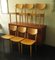 Danish Plywood Dining Chairs with Shaped Backs, 1960s, Set of 6 10