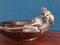 Large Nut Bowl in Precious Wood with 2 Mice from Schleißner Hanau Silber 6