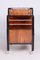 Czech Art Deco Walnut and Chrome-Plated Steel Trolley by Thonet, 1930s, Image 12