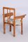 Czech Armchairs in Beech and Maple Root Veneer, 1930s, Set of 3 15