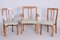 Czech Armchairs in Beech and Maple Root Veneer, 1930s, Set of 3 18