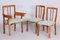 Czech Armchairs in Beech and Maple Root Veneer, 1930s, Set of 3 19