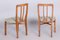 Czech Armchairs in Beech and Maple Root Veneer, 1930s, Set of 3 3