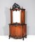 Walnut Victorian Willem III Two-Piece Cabinet, 1870s, Image 1