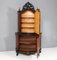 Walnut Victorian Willem III Two-Piece Cabinet, 1870s, Image 4