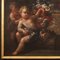 Italian Artist, Scene with Cherubs, Late 18th Century, Oil on Canvas, Framed 15
