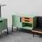 Highboard und Sideboard mit 2-Sitzer Sofa, 1960er, 2er Set 2