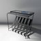 Vintage Magazine Rack with Tile Table Top, 1960s, Image 23