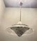 Lámpara colgante arquitectónica de cristal de Murano de Mazzega, años 80, Imagen 10