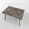 Brutalist Coffee Table with Slate Top, 1960s 10