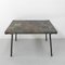 Brutalist Coffee Table with Slate Top, 1960s, Image 1