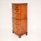 Burr Walnut Chest of Drawers, 1930s, Image 4