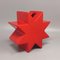 Red Vase Hsing by Ettore Sottsass, Italy, 1980s, Image 2