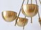 Mid-Century Five-Flamed Chandelier, Sweden, 1950s, Image 14