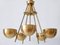 Mid-Century Five-Flamed Chandelier, Sweden, 1950s 7