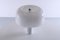 Large White Mushroom Table Lamp by Guzzini, 1970s 16