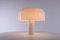 Large White Mushroom Table Lamp by Guzzini, 1970s 9