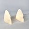 Large Opaline Glass Mountain Table Lamps, 1980s, Set of 2 5