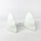 Large Opaline Glass Mountain Table Lamps, 1980s, Set of 2 1