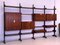 Mid-Century Italian Teak Bookcase by Vittorio Dassi, 1950s, Set of 4 2