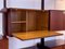 Mid-Century Italian Teak Bookcase by Vittorio Dassi, 1950s, Set of 4 11