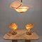 Lampade e lampada a sospensione in vetro di Murano, Italia, anni '70, set di 3, Immagine 2
